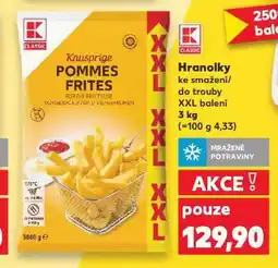 Kaufland Hranolky nabídka