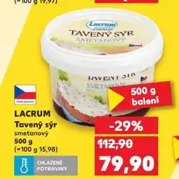 Kaufland Lacrum tavený sýr nabídka