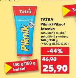 Kaufland Tatra pikao nabídka
