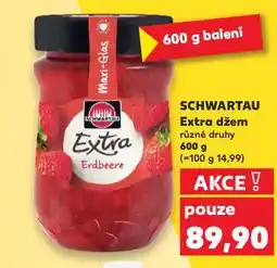 Kaufland Schwartau extra džem nabídka