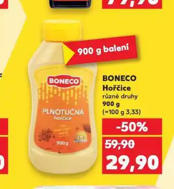 Kaufland Boneco hořčice nabídka