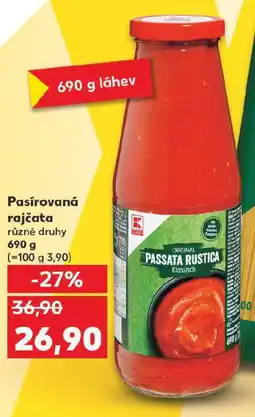 Kaufland Pasírovaná rajčata nabídka
