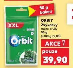 Kaufland Orbit žvýkačky nabídka