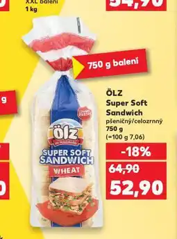 Kaufland Ölz super soft sandwich nabídka
