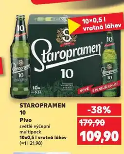 Kaufland Pivo staropramen nabídka