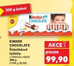 Kaufland Kinder čokoláda nabídka