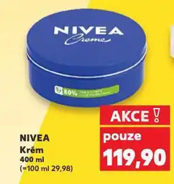 Kaufland Nivea krém nabídka