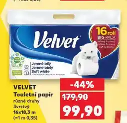 Kaufland Velvet toaletní papír nabídka