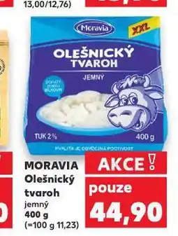 Kaufland Moravia olešnický tvaroh nabídka