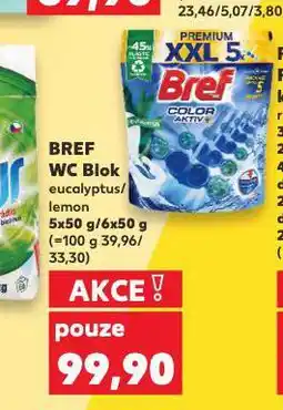 Kaufland Bref wc blok nabídka