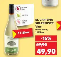 Kaufland El carisma sklepmistr nabídka
