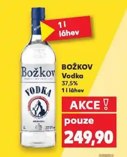 Kaufland Božkov vodka nabídka