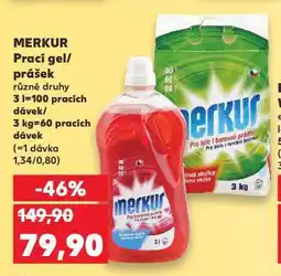 Kaufland Merkur prací prášek nabídka
