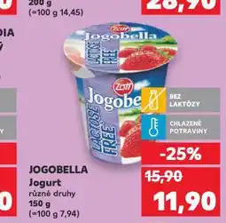 Kaufland Jogobella jogurt nabídka