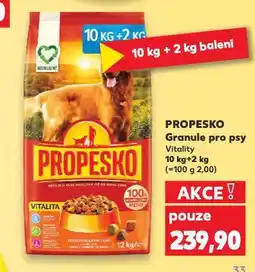 Kaufland Propesko granule pro psy nabídka