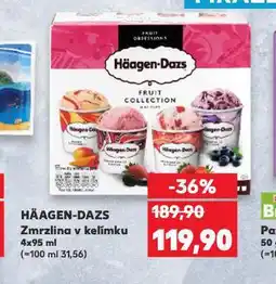 Kaufland Zmrzlina haagen-dazs nabídka