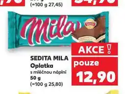 Kaufland Sedita mila oplatka nabídka
