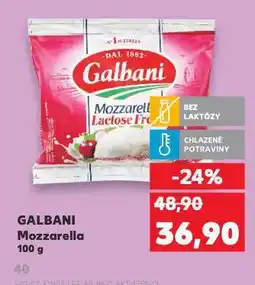Kaufland Galbani mozzarella nabídka