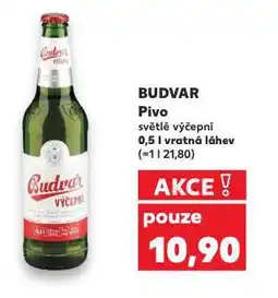 Kaufland Pivo budvar nabídka
