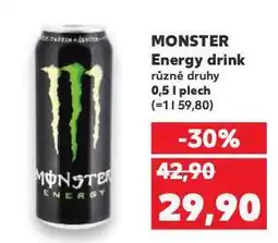 Kaufland Monster energy drink nabídka