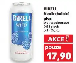 Kaufland Birell nealkoholické pivo nabídka