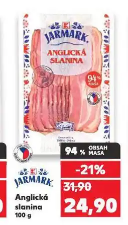 Kaufland Anglická slanina nabídka