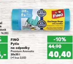 Kaufland Fino pytle na odpadky nabídka