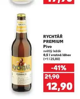 Kaufland Pivo rychtář nabídka