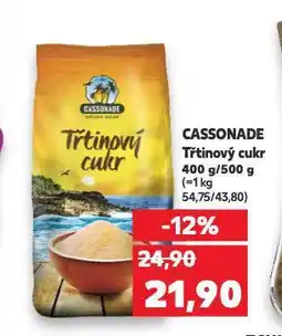 Kaufland Cassonade třtinový cukr nabídka
