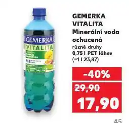 Kaufland Gemerka vitalita nabídka