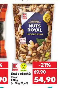 Kaufland Směs ořechů nabídka