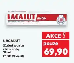 Kaufland Lacalut zubní pasta nabídka