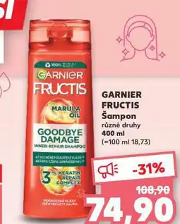 Kaufland Garnier šampon nabídka