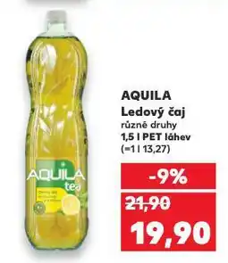 Kaufland Aquila ledový čaj nabídka