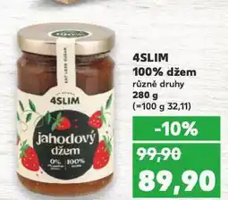 Kaufland 4slim 100% džem nabídka