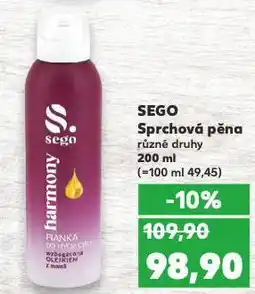 Kaufland Sego sprchová pěna nabídka