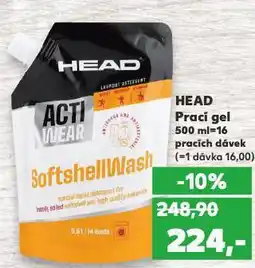 Kaufland Head prací gel nabídka