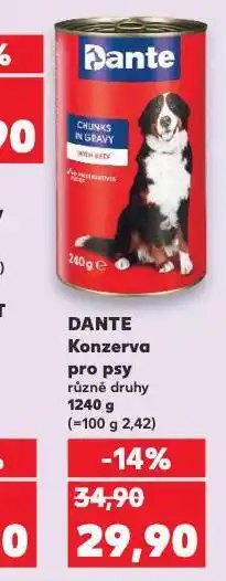 Dante konzerva pro psy