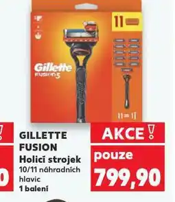 Kaufland Gillette holicí strojek nabídka