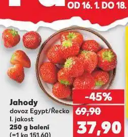 Kaufland Jahody nabídka