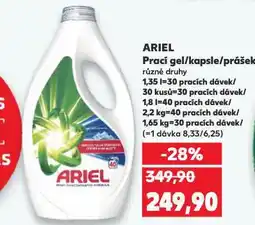 Kaufland Ariel prací gel nabídka