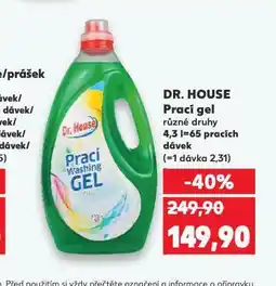 Kaufland Dr. house prací gel nabídka