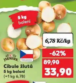 Kaufland Cibule žlutá nabídka