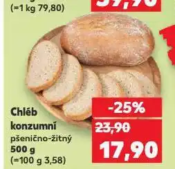 Kaufland Chléb konzumní nabídka