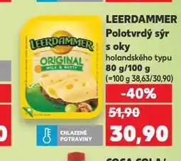 Kaufland Leerdammer sýr nabídka