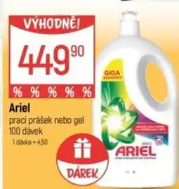 Globus Ariel prací prášek nebo gel nabídka