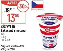 Globus VÁŠ VÝBĚR Zakysaná smetana nabídka