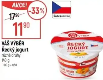 Globus VÁŠ VÝBĚR Řecký jogurt nabídka