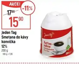 Globus Jeden Tag Smetana do kávy konvička 12% nabídka