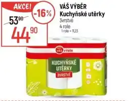 Globus VÁŠ VÝBĚR Kuchyňské utěrky nabídka